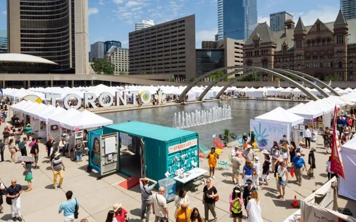 MOCA x Toronto Outdoor Art Fair:穿线相连