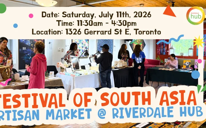 “Festival of South Asia” 手工艺市集 @ Riverdale Hub