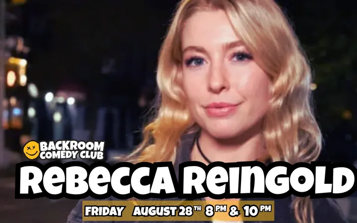 REBECCA REINGOLD @ Backroom Comedy Club #仅此一晚!