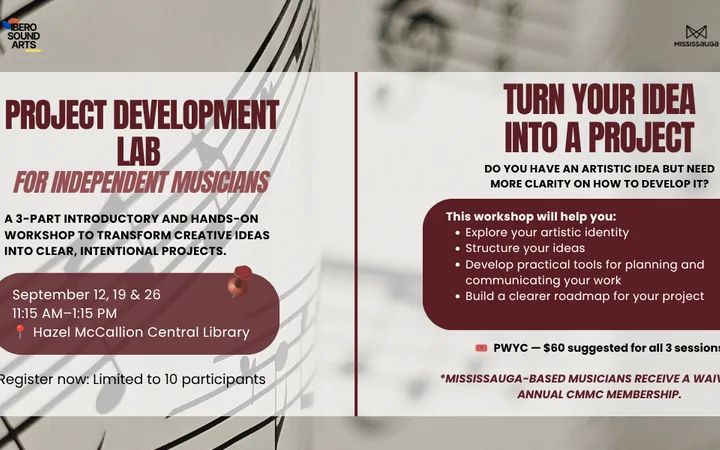 Project Development Lab for Independent Musicians